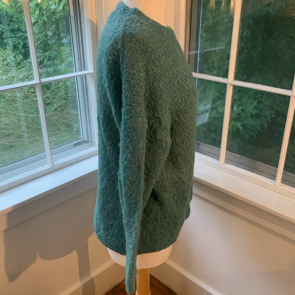 J.CREW soft cozy alpaca blend boucle crew neck - Picture 4 of 8